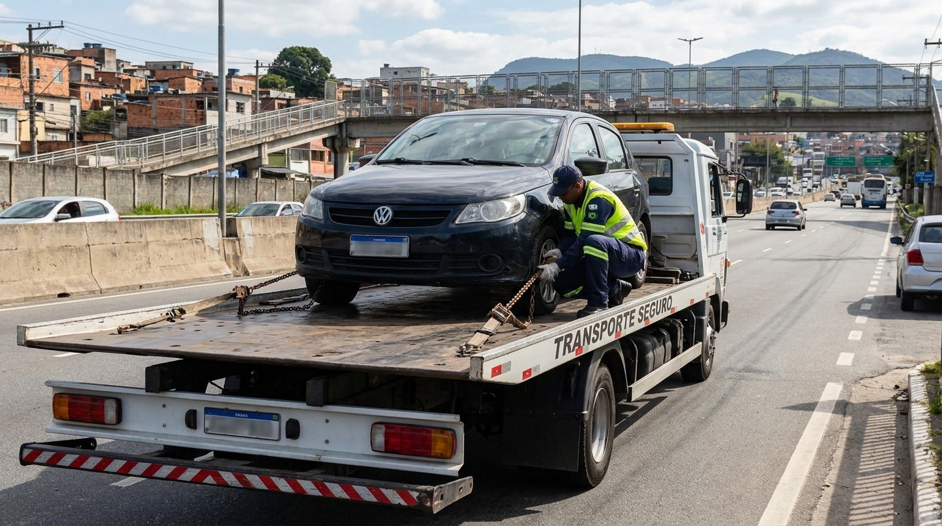 Logística para Veículos Parados em Foz do Iguaçu‑PR